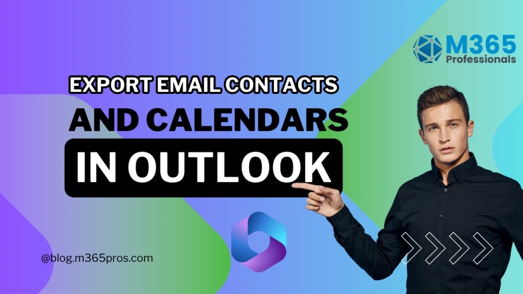 Export Emails, Contacts, and Calendars in Outlook 2024 Export emails, contacts, and calendars in Outlook