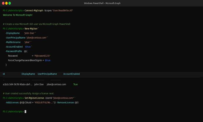 Bulk User Creation via CSV in Microsoft 365 3 image 14